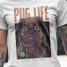 Load image into Gallery viewer, Pug Life ( The Night Never Ends ) T-Shirt