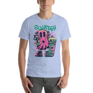 High Ghost with a SkateBoard Unisex T-Shirt