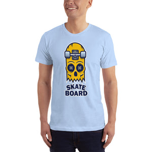 Skate Board Skull T-Shirt