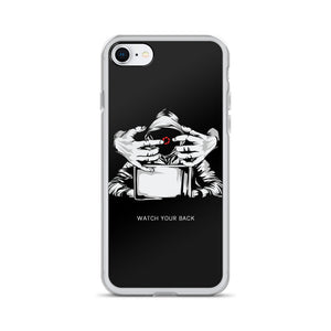 Watch your Back iPhone Case