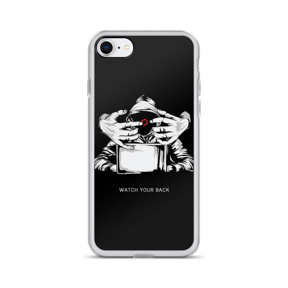 Watch your Back iPhone Case