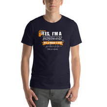 Load image into Gallery viewer, I&#39;m a programmer and i won&#39;t fix your computer for free Unisex T-Shirt