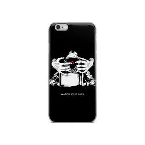 Watch your Back iPhone Case