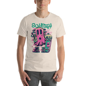 High Ghost with a SkateBoard Unisex T-Shirt