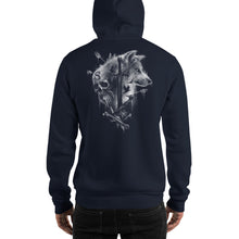 Load image into Gallery viewer, Jon Snow &amp; Ghost Hooded Sweatshirt