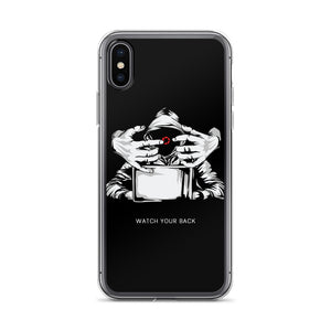 Watch your Back iPhone Case