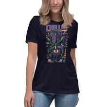 Load image into Gallery viewer, Chillin Smoking Monkey Relaxed T-Shirt