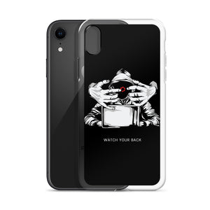 Watch your Back iPhone Case