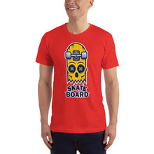 Load image into Gallery viewer, Skate Board Skull T-Shirt