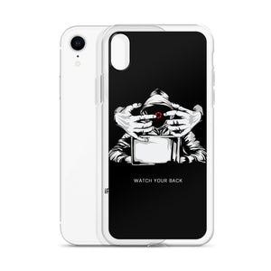Watch your Back iPhone Case