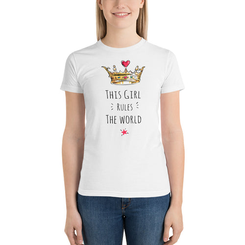 This Girl Rules The World - women's t-shirt