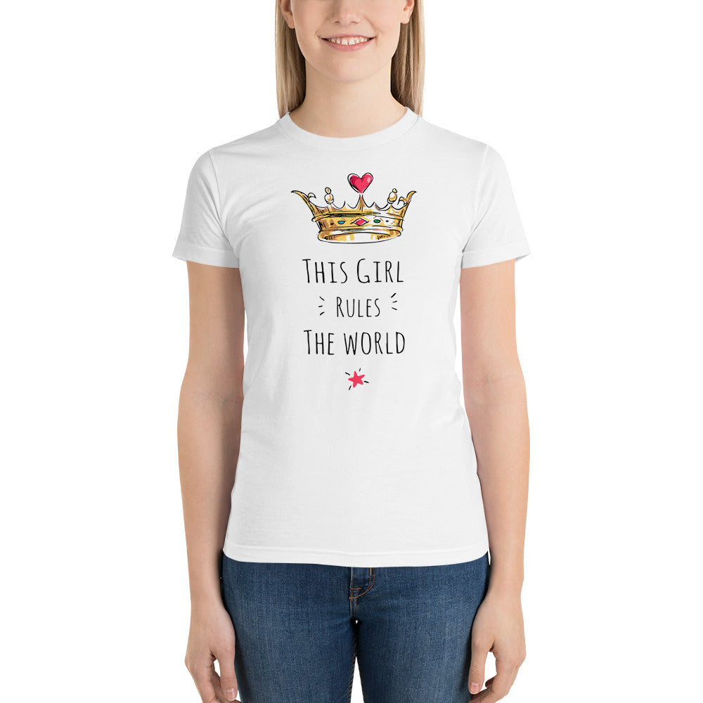 This Girl Rules The World - women's t-shirt