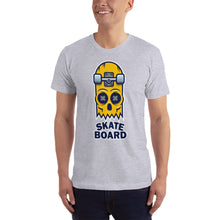 Load image into Gallery viewer, Skate Board Skull T-Shirt