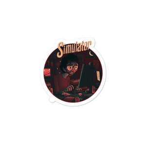 Simulator stickers