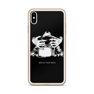 Watch your Back iPhone Case