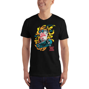 Crazy Milk Shake Skateboarding T-Shirt