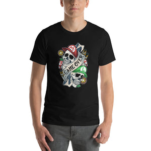 Game Over Mario & Luigi Unisex T-Shirt