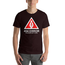 Load image into Gallery viewer, Error 404 Girlfriend Not Found Unisex T-Shirt