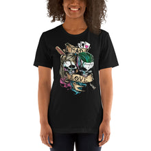 Load image into Gallery viewer, Mad Love Jokkeer &amp; Harlquin Unisex T-Shirt