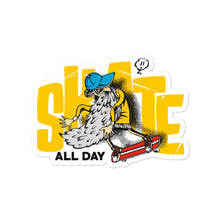 Load image into Gallery viewer, Skate  all day stickers
