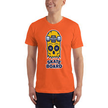 Load image into Gallery viewer, Skate Board Skull T-Shirt