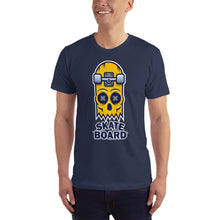 Load image into Gallery viewer, Skate Board Skull T-Shirt