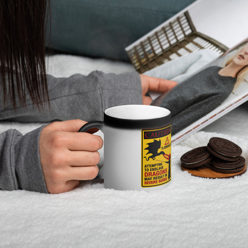 Caution Danger GOT Magic Mug