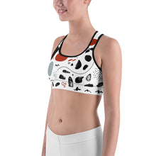 Load image into Gallery viewer, Abstract Patterns Sports bra