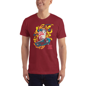 Crazy Milk Shake Skateboarding T-Shirt