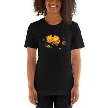 Load image into Gallery viewer, The Center  of my Universe is My kitten Unisex T-Shirt