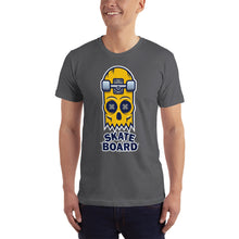Load image into Gallery viewer, Skate Board Skull T-Shirt