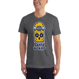 Skate Board Skull T-Shirt
