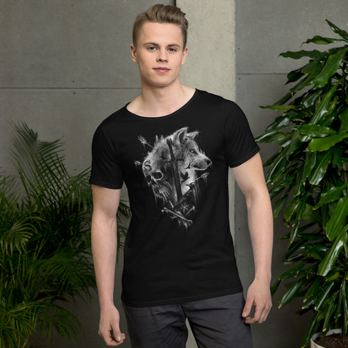 Grim Winter Jon Snow & Ghost Tee