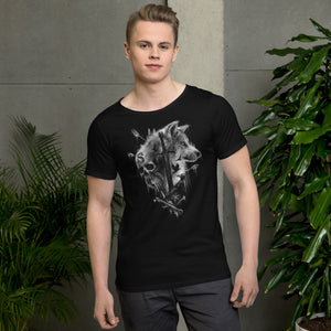 Grim Winter Jon Snow & Ghost Tee