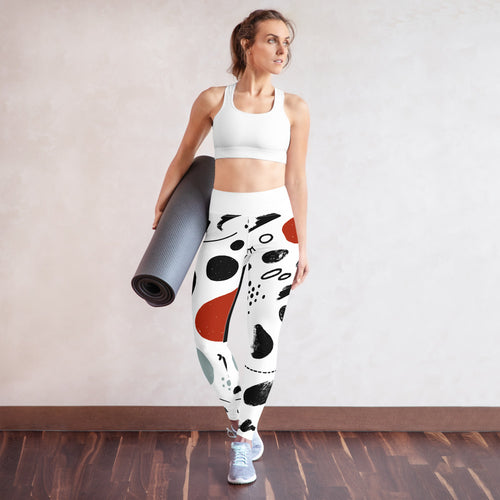 Abstract Patterns Yoga Leggings