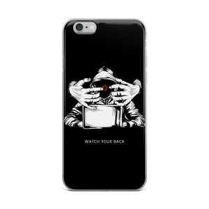 Watch your Back iPhone Case