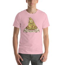 Load image into Gallery viewer, We Trust In Pizza Unisex T-Shirt
