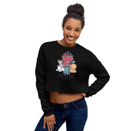 Game Of Toys Women's Fleece Crop Sweatshirt for Got Fans