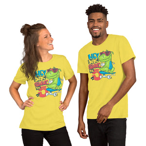 T-Rex Dude Skating Unisex T-Shirt