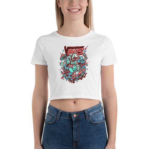 Vans Off The Wall Women’s Crop Tee
