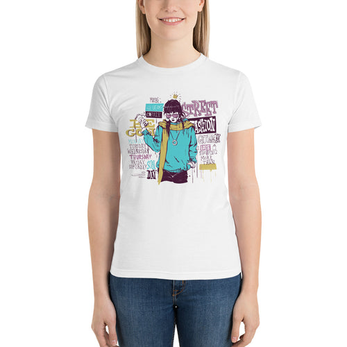 Trendy Girl - Short sleeve women's t-shirt