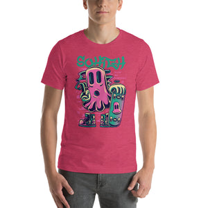 High Ghost with a SkateBoard Unisex T-Shirt