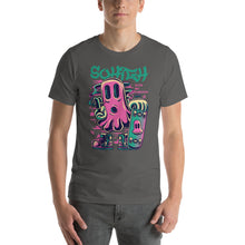 Load image into Gallery viewer, High Ghost with a SkateBoard Unisex T-Shirt