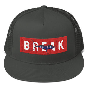 Break Rules Mesh Back Snapback