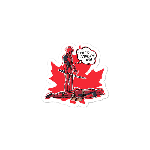 Canada's Ass stickers