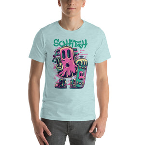 High Ghost with a SkateBoard Unisex T-Shirt