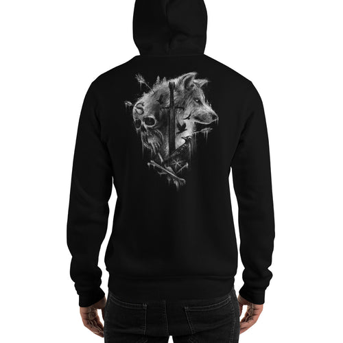 Jon Snow & Ghost Hooded Sweatshirt