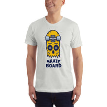 Load image into Gallery viewer, Skate Board Skull T-Shirt