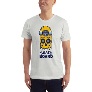 Skate Board Skull T-Shirt