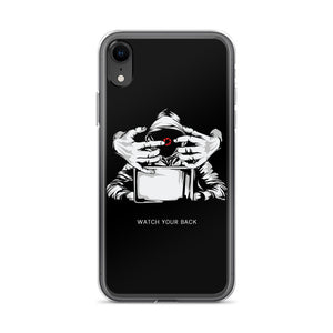 Watch your Back iPhone Case